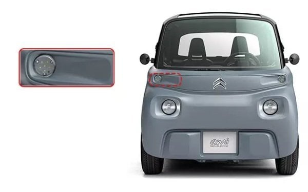 Citroen Ami Arka Sol Sinyal Lambası Orjinal 9838667180