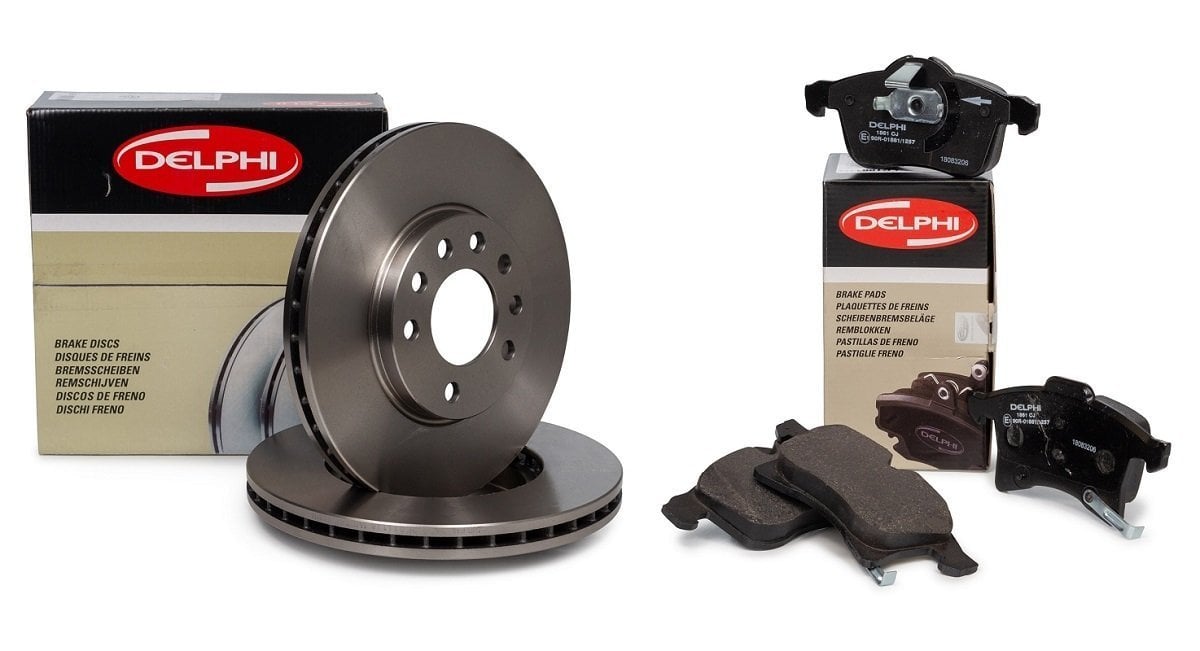 Opel Meriva B Ön Fren Disk+Balata Takım 5 Bijonlu DELPHİ 569060 - 1605992