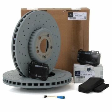 Mercedes W205 Kasa C250 Benzinli Ön Fren Disk Ve Balata Takımı Orijinal Mercedes Marka A0004212212 - A0004209603 - F0300001