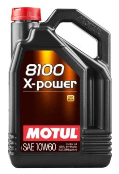 MOTÜL 8100 X-POWER 10W-60 TAM SENTETİK MOTOR YAĞI 5L