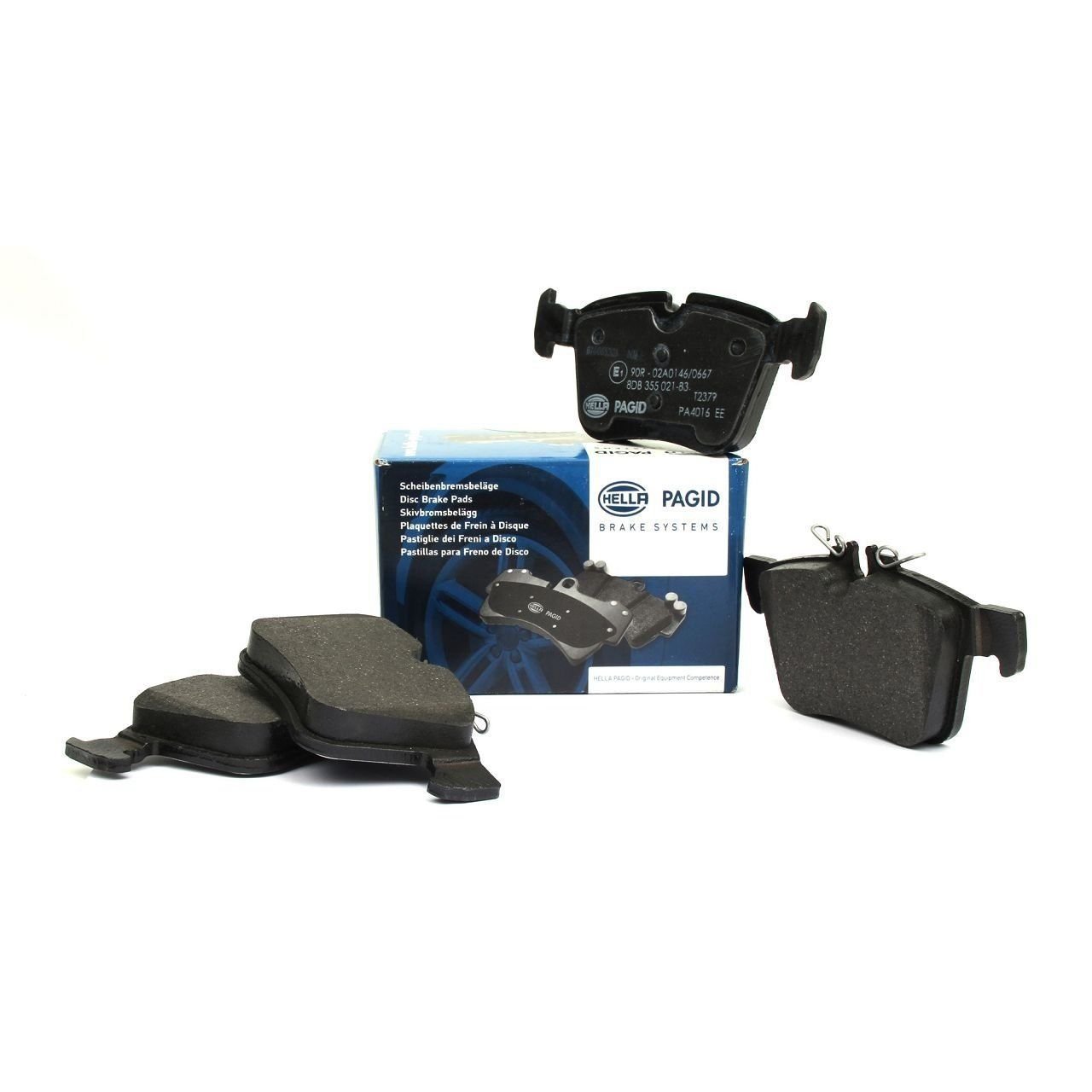 Mercedes W205 Kasa C300 Arka Fren Balata Takımı Hella Pagid Marka 8DB355021-831 - 0084201320 - 0004203602 - 0004208200