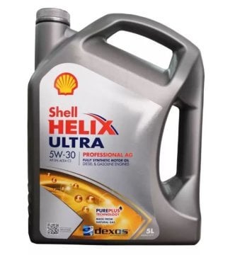 Shell Helix Ultra Pro AG 5W/30 5 Litre DEXOS2-C3 DPF Onaylı Motor Yağı