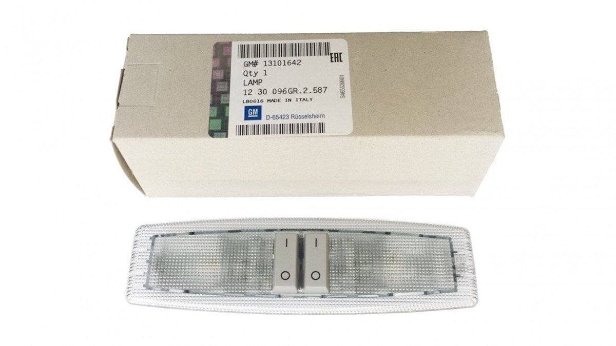 Opel Vectra C Arka Okuma Tavan Lambası GM 1230096