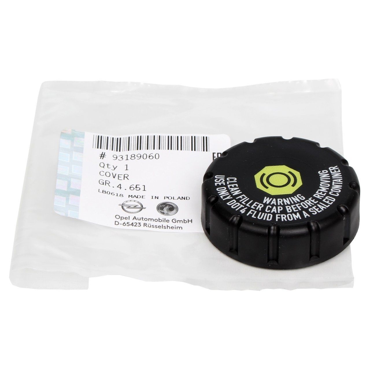 Opel Vectra C Fren Hidroliği Depo Kapağı 559261