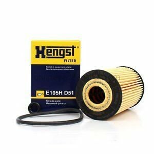 Mercedes W168 Kasa A140 Yağ Filtresi Hengst Marka E105HD51 - A1661800009
