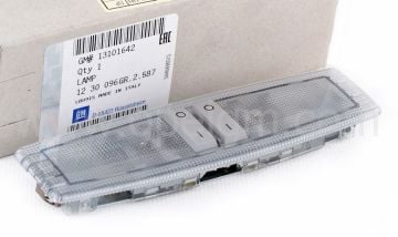 Opel Astra H Arka Okuma Tavan Lambası Gri Orjinal 13101642