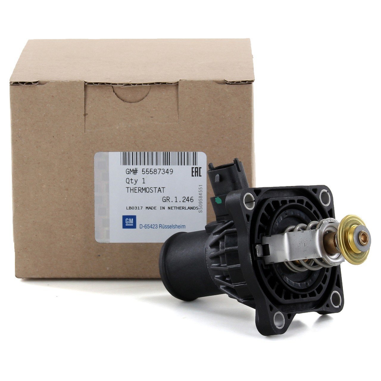 Opel Mokka 1.6 (A16XER) Benzinli Motor Termostat GM 2010 -> 1338257 - 55587349 - 1338372