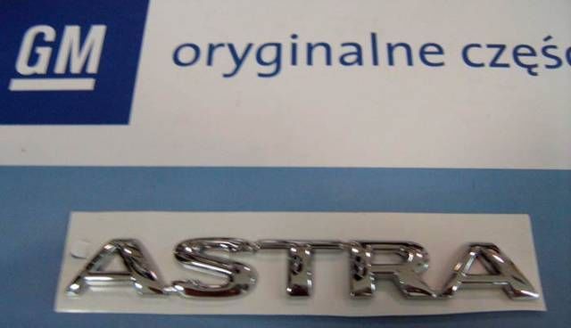 Opel Astra F Bagaj Kapağı Astra Yazısı Orijinal 5177042