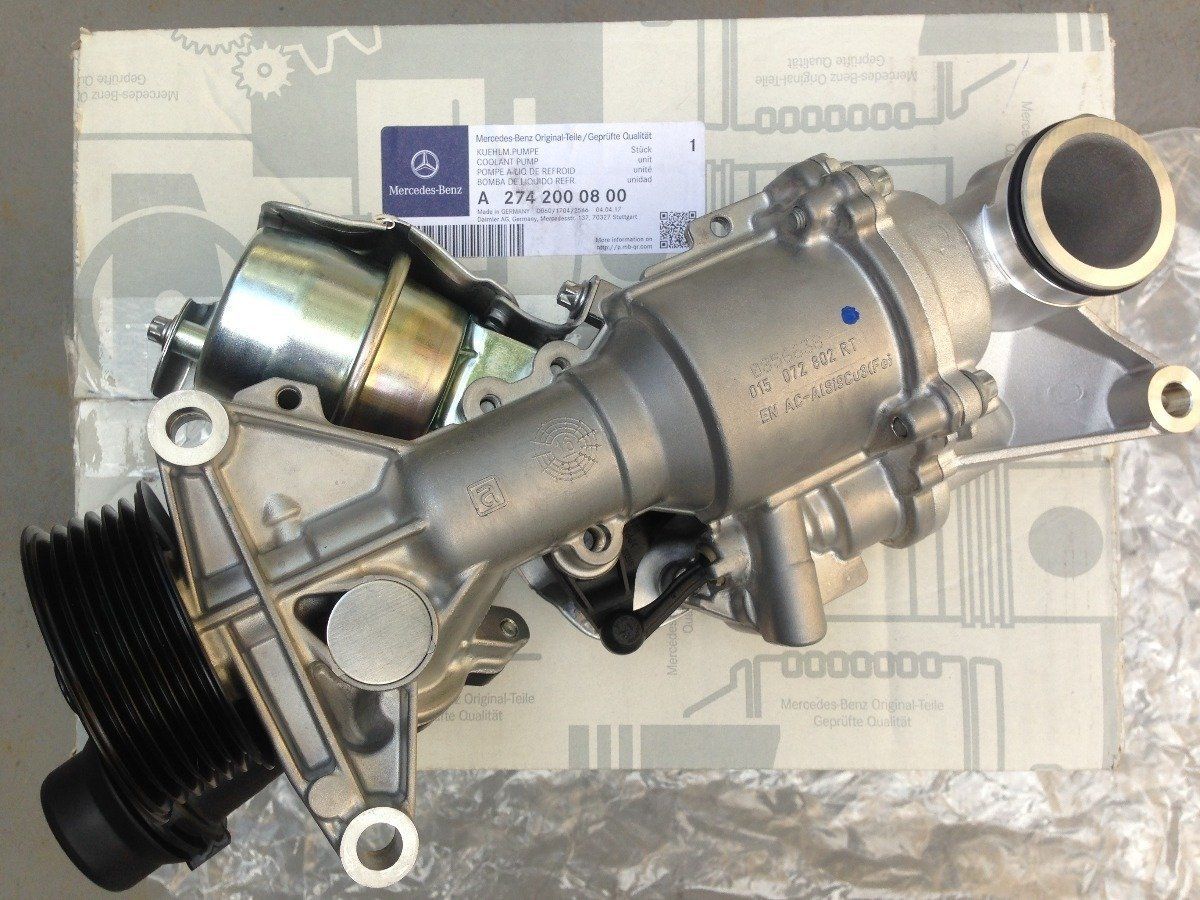 Mercedes W205 Kasa C180 274 Motor Devirdaim Su Pompası Orijinal Mercedes Marka A2742000800 - 2742001407