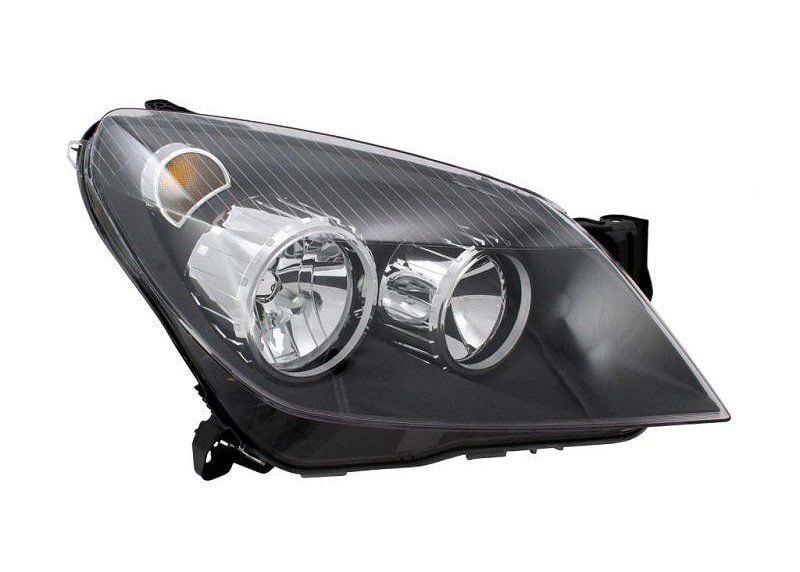 Opel Astra H Sağ Far Siyah Zeminli Depo Marka