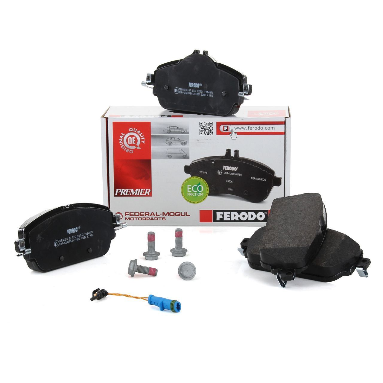 Mercedes W205 Kasa C200 D Ön Fren Balata Takımı Ferodo Marka 0084203720 - FDB4870 - 540077111