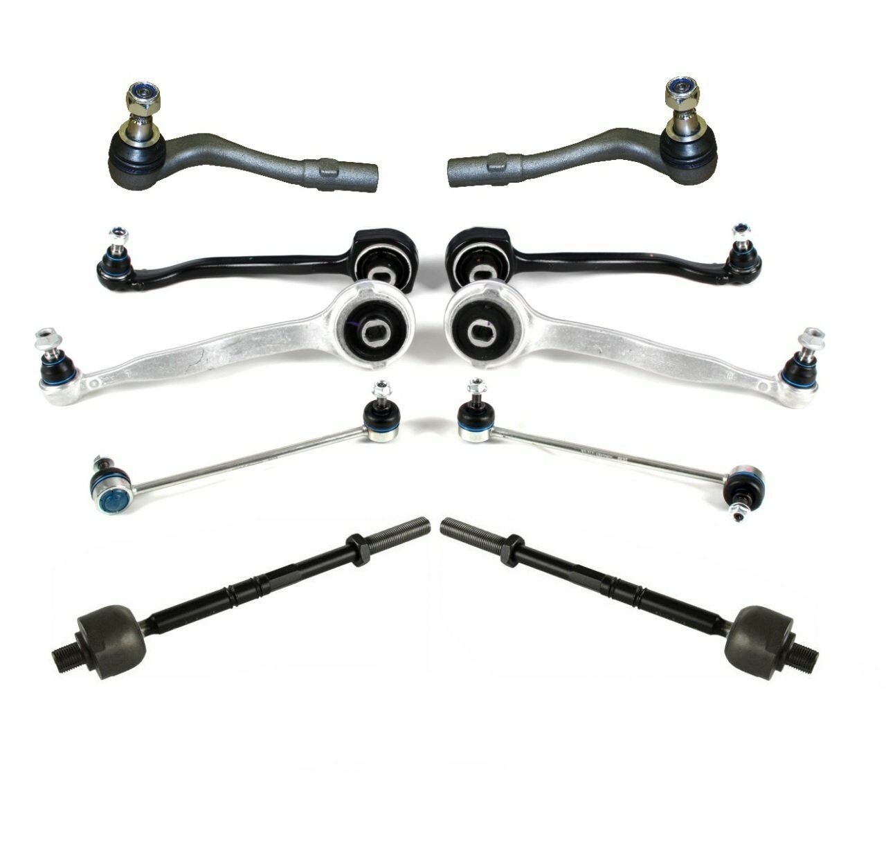 Mercedes W203 Kasa Ön Takım Salıncak Ve Rot Seti Komple 10 Parça Ayd Marka 89-10834