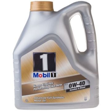 Mobil 1 FS New Life 0W-40 4 Litre TAM SENTETİK Motor Yağı
