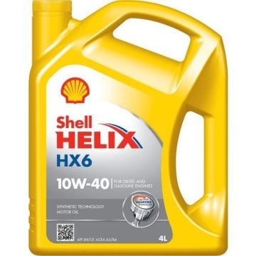 Shell Helix HX6 10W-40 4 Litre Motor Yağı