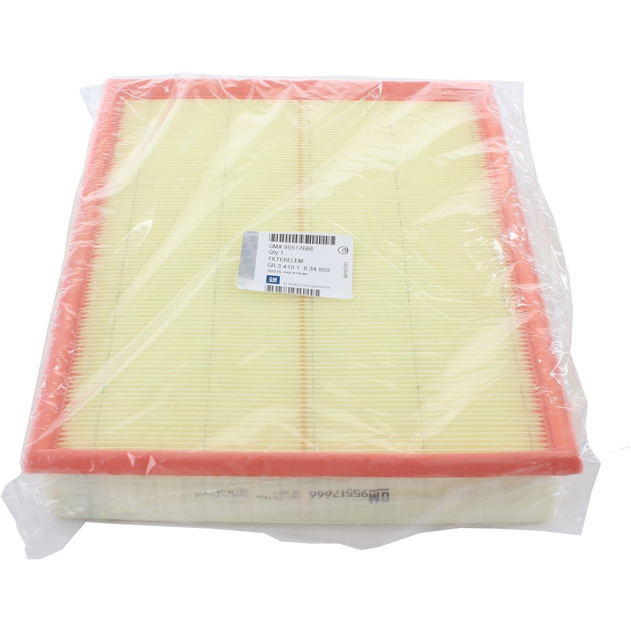 Opel Signum Hava Filtresi GM 834859