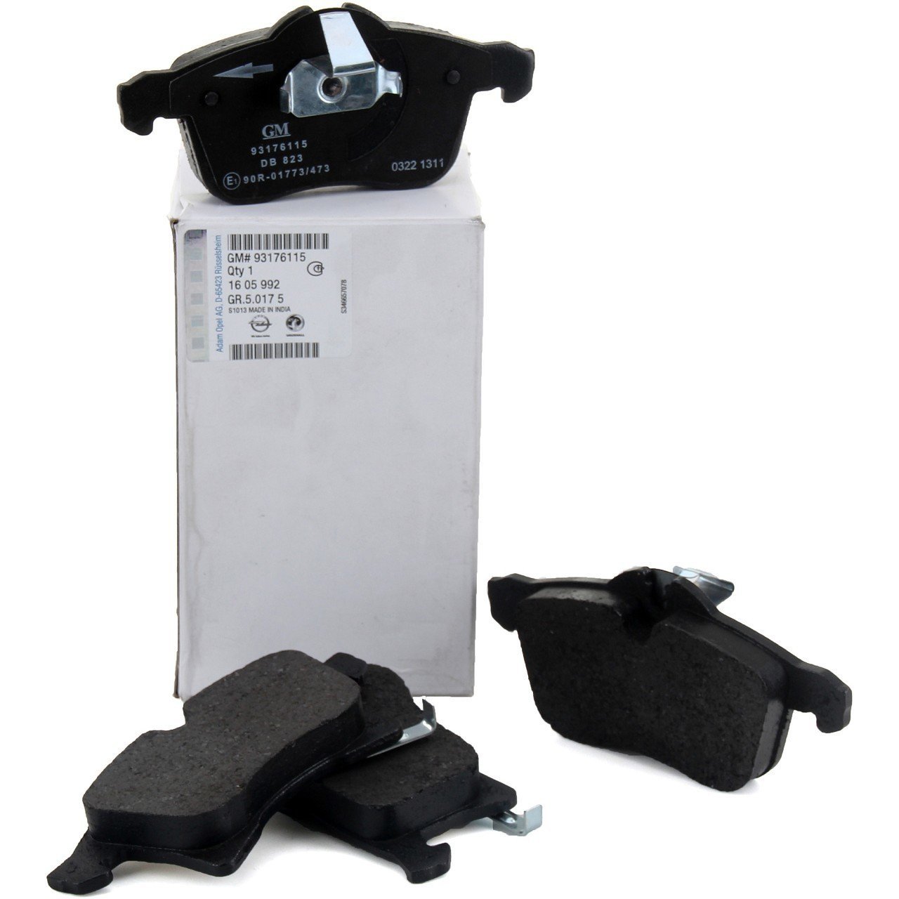 Opel Zafira B Ön Fren Balatası GM 1605992