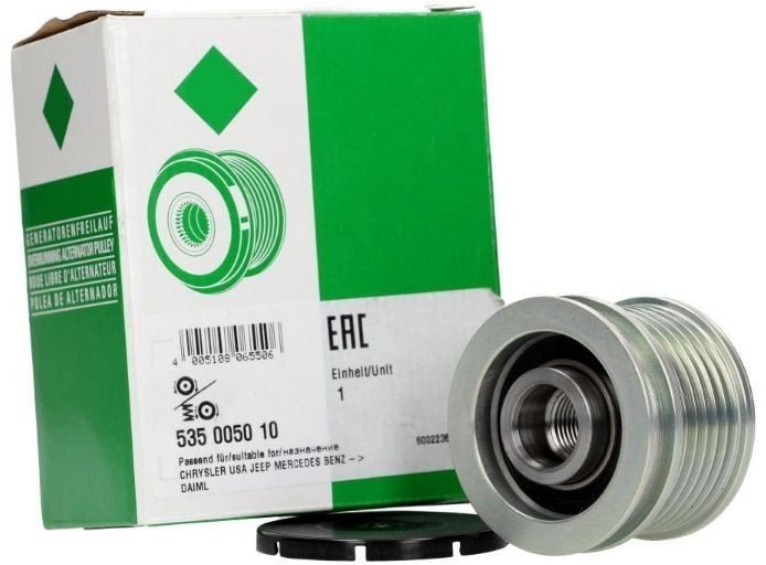 Mercedes W203 Kasa C200 - C220 CDİ Şarj Dinamo Kasnağı İna Marka 535005010 - 6111550715