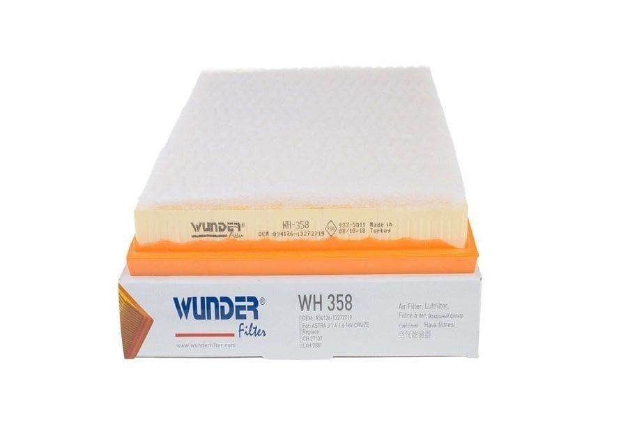 Opel Zafira C 1.6 Dizel Hava Filtresi Süngerli Wunder 834126