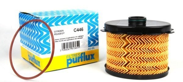 Peugeot Partner 1.9 Dizel Mazot Filtresi Purflux Marka C446