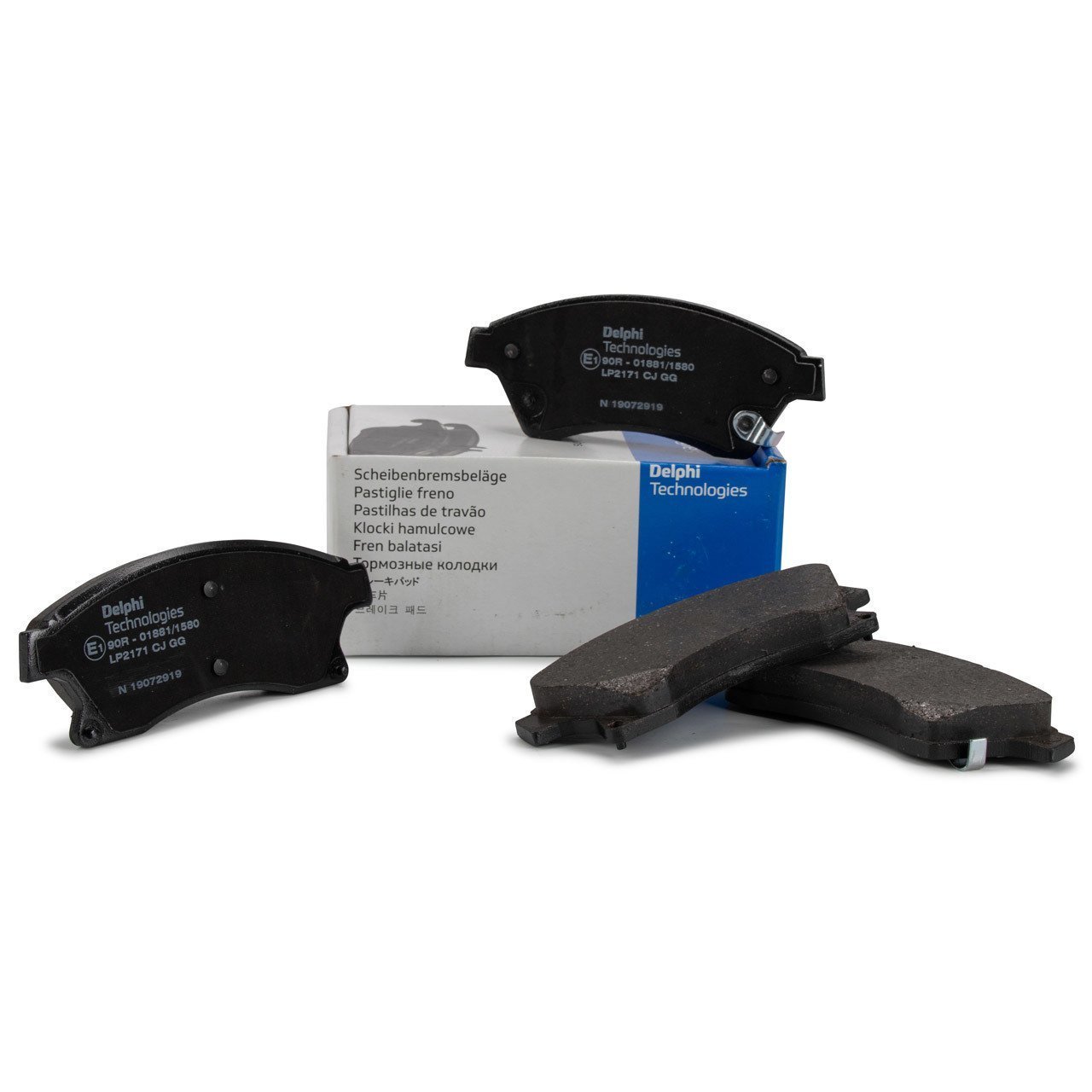 Chevrolet Yeni Aveo 1.3 Dizel Ön Fren Balatası DELPHİ 276 mm jantlar için 1605169