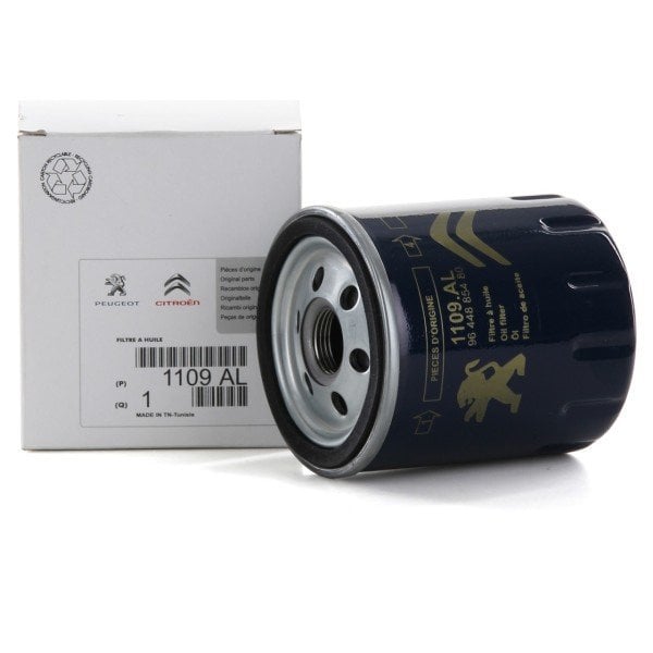 Citroen C-Elyse 1.2 1.6 Vti Benzinli Yağ Filtresi Orjinal 1109AL