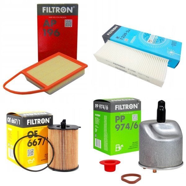 Citroen C-Elyse 1.6 Hdi Periyodik Yağ Bakım Filtre Seti Filtron Marka AP196 - OE6671 - PP9746 - K1339-2x