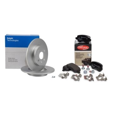 Opel Astra H Arka Fren Diski+Balata Takım 4 Teker Civatalı 569116 - 1605995