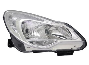 Opel Corsa D Makyajlı Kasa Ön Sağ Far Valeo 2010 Model Sonrası 1216696 - 44586