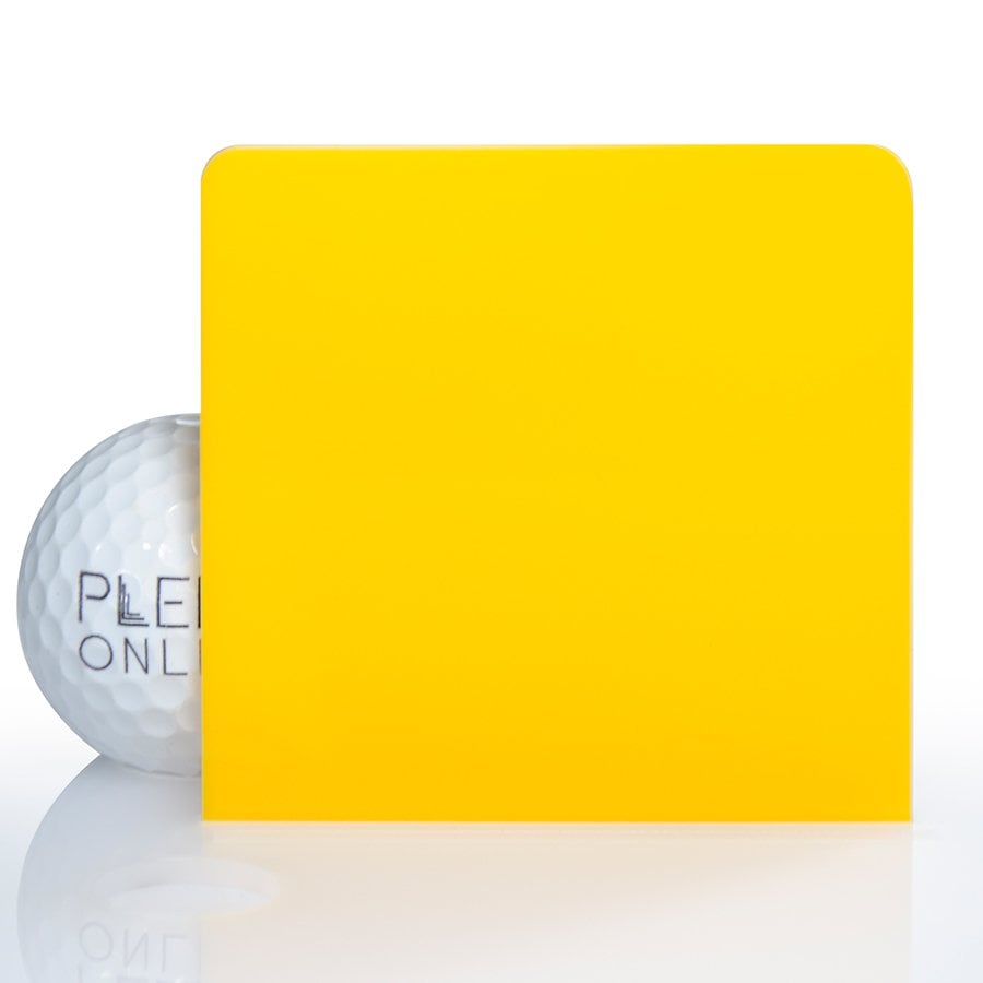 2.8mm Hardal Sarısı Renkli Pleksi Levha