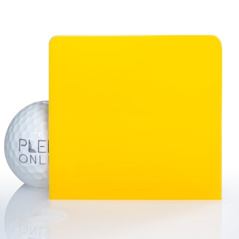 2.8mm Hardal Sarısı Renkli Pleksi Levha