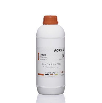 Pleksi Yapıştırıcısı Kloroform (İnce) 1 Lt