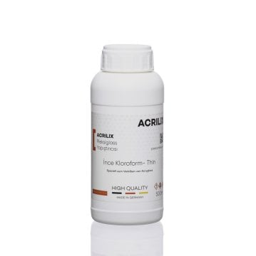 Pleksi Yapıştırıcısı Kloroform (İnce) 0.5 LT