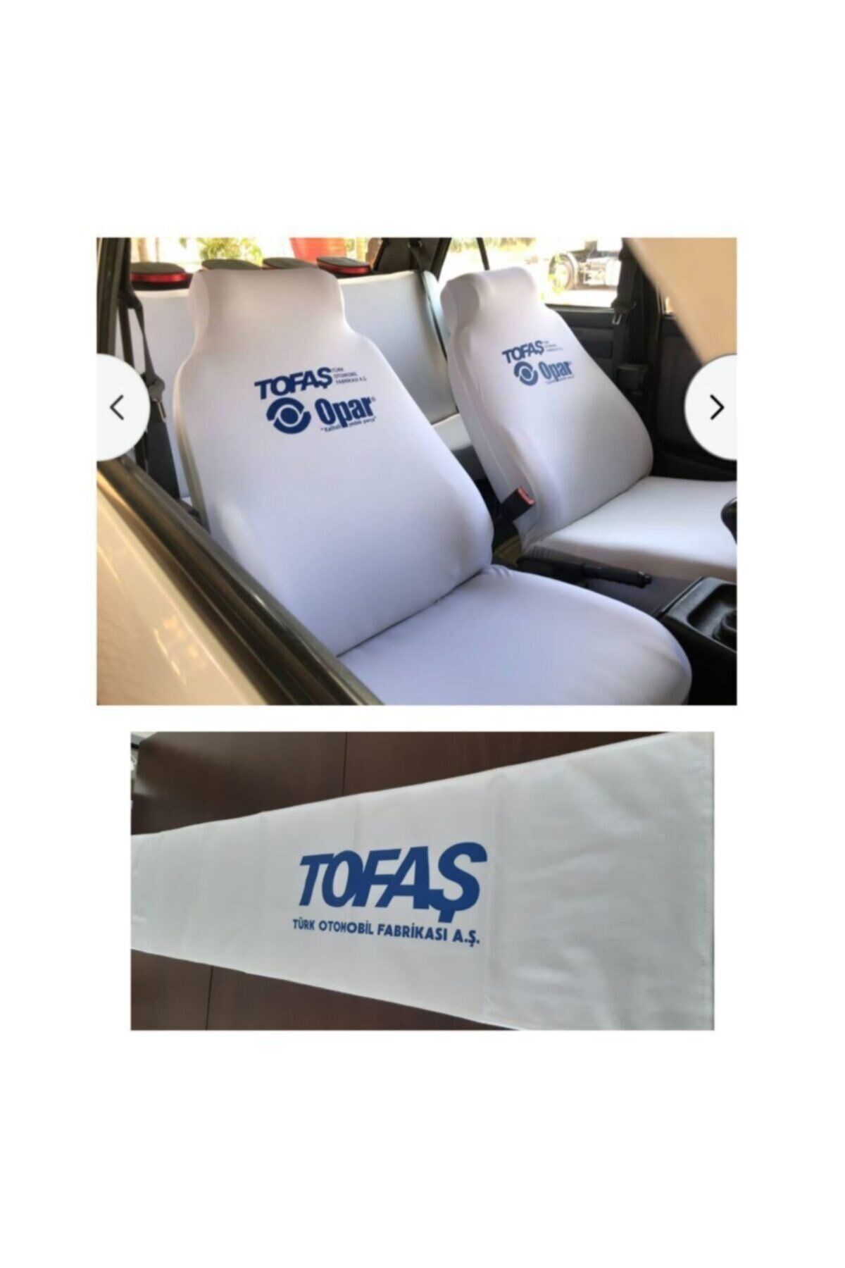 Opar Servis Kılıfı ve Torpido Havlusu Set