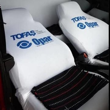 Servis Kılıfı Logolu Ön ARka Set Likralı