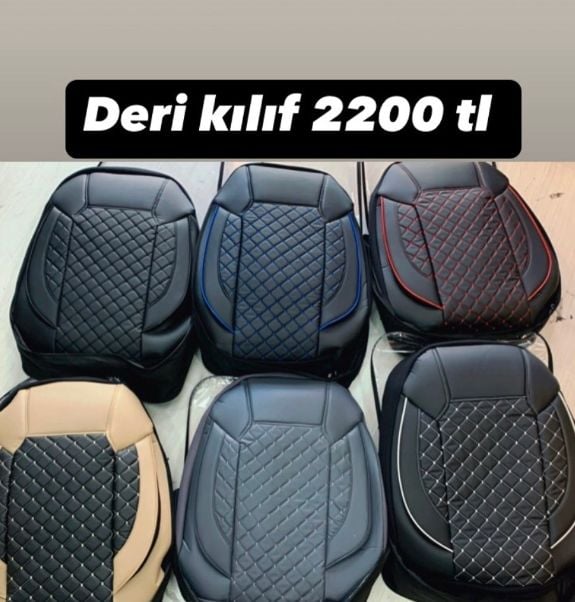 deri oto kılıf full ortapedik