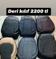 deri oto kılıf full ortapedik koltuk kılıfı