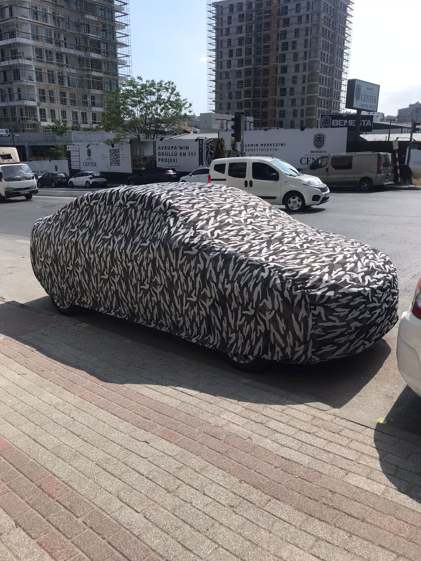 Garaj brandası penye yazlık branda ekose ve kamuflaj