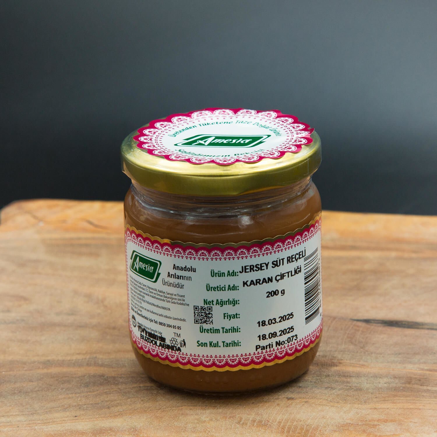 SÜT REÇELİ 200 g (JERSEY)