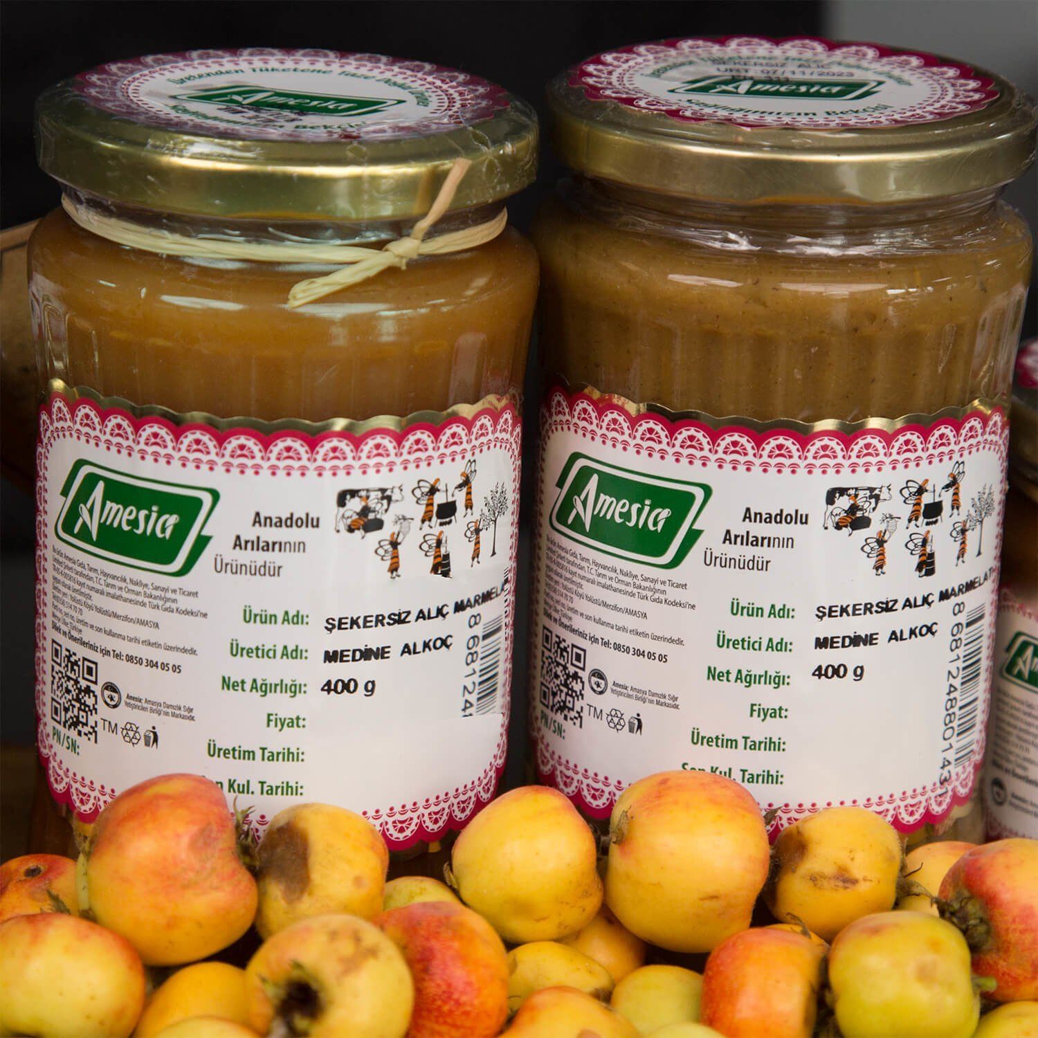 ALIÇ MARMELATI ŞEKERSİZ 400 G.