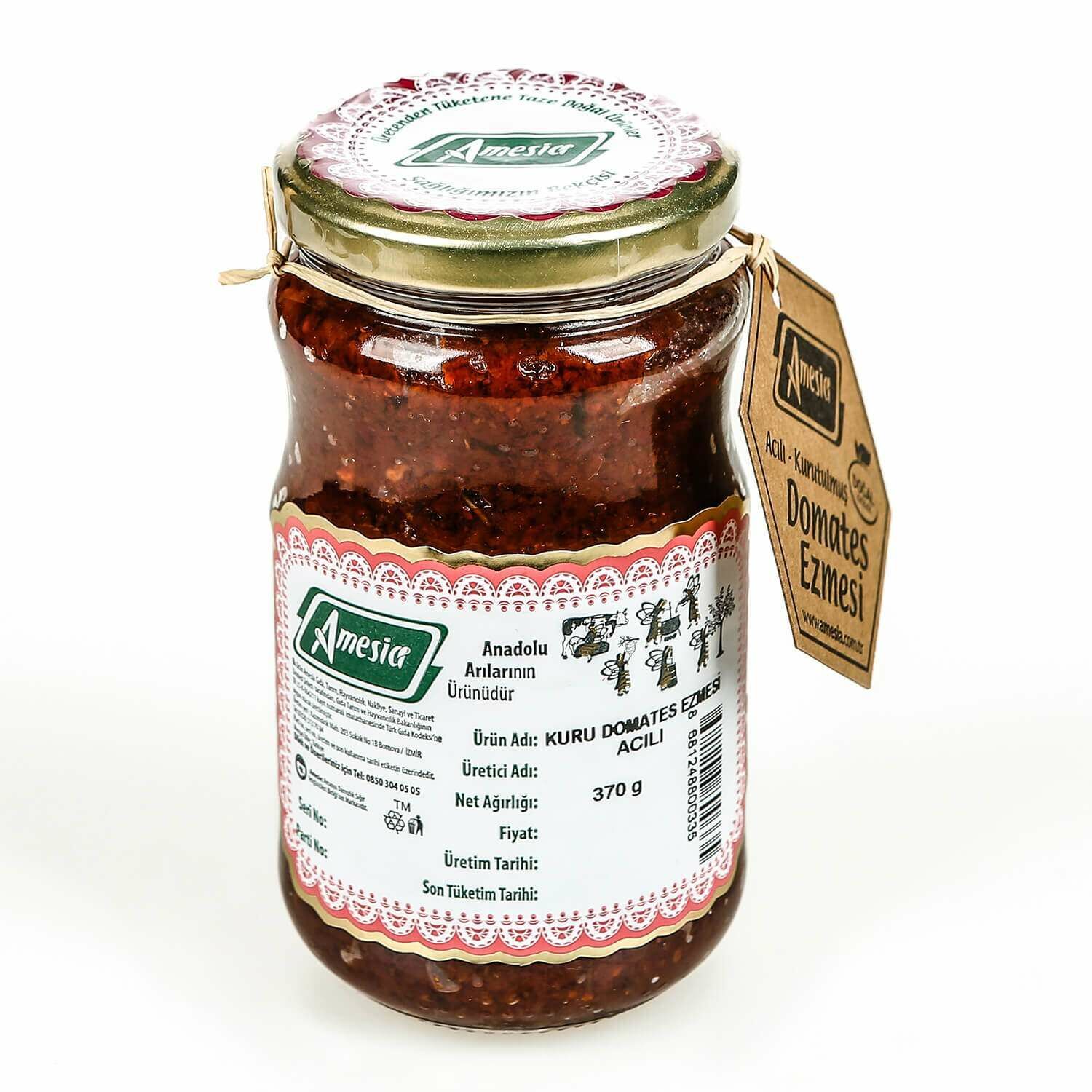KURU DOMATES EZMESİ ACILI 370 G.