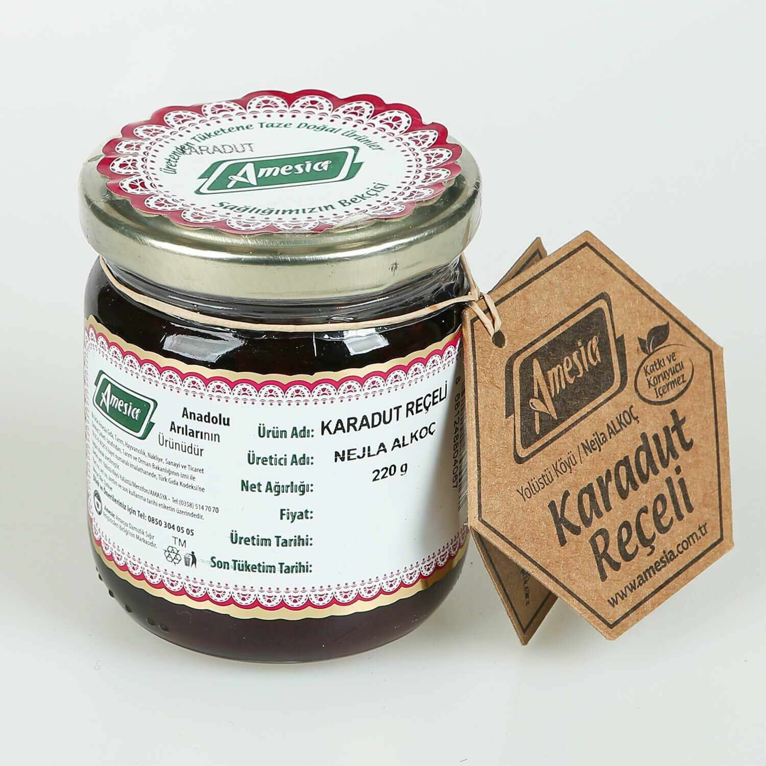 KARADUT REÇELİ 220 G.