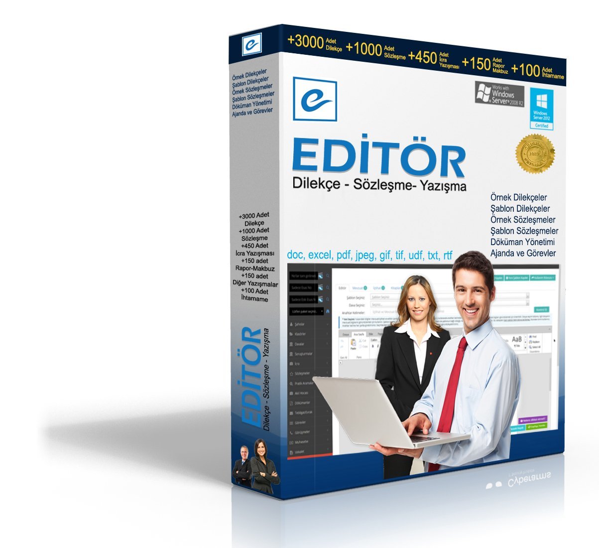Lawyer Team Editör (UDF Çevirici) Yıllık Abonelik Paketi