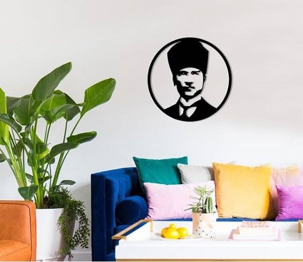 ATATÜRK METAL DUVAR DEKORU