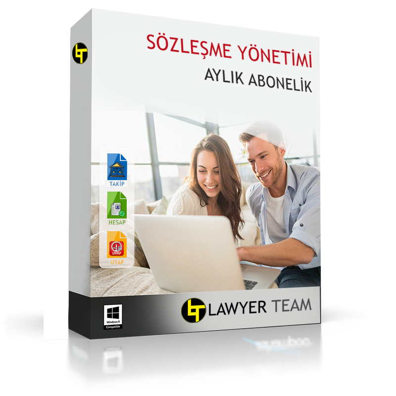 Lawyer Team Sözleşme Yönetimi 6 Aylık Abonelik Paketi