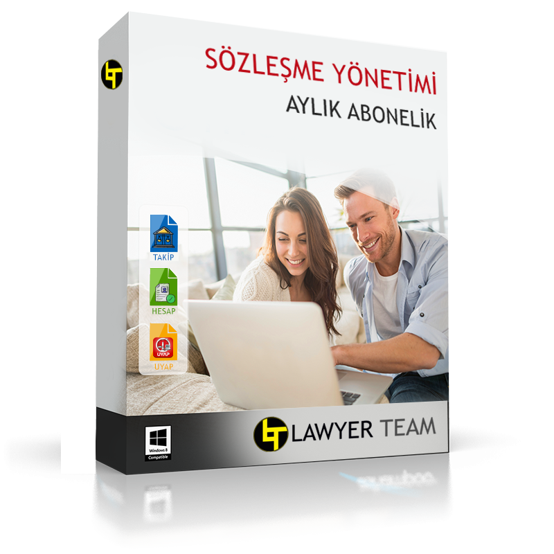 Lawyer Team Sözleşme Yönetimi Yıllık Abonelik Paketi