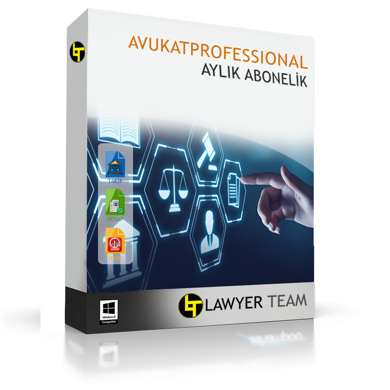 Lawyer Team Avukatprofessional 6 Aylık Abonelik Paketi