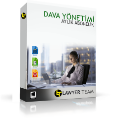 Lawyer Team Dava Yönetimi 6 Aylık Abonelik Paketi