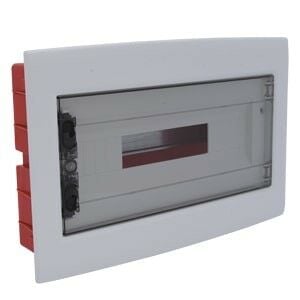 440x273x80mm H.Free 18 li Şeffaf Kapaklı Sıva Altı W Otomat Kutusu