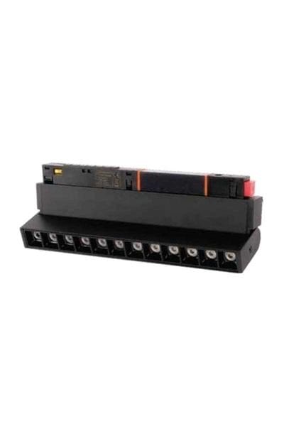 ACK AD40-04211 12W 48V 4000K Ilık Beyaz Reflektörlü Magnet Led Ray Armatür