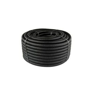 Mutlusan 20 Q Siyah Plastik Spiral Boru, 100 metre